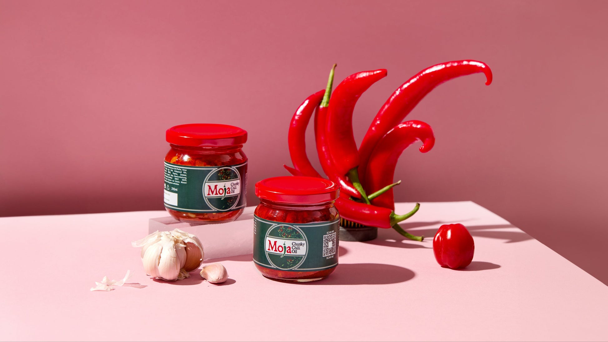 Moja Chilli Oil - Double Trouble (Shipping available)