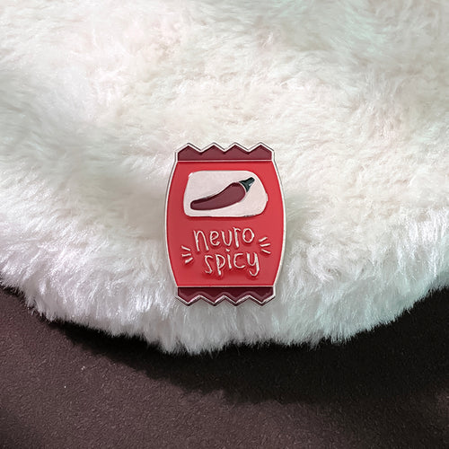 NeuroSpicy Enamel Pins